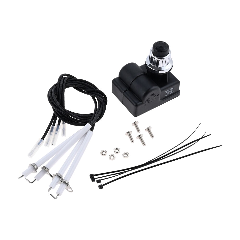 1PC Spark Generator 4 Outlet AA Battery Push Button Electronic Ignitor NB500A4