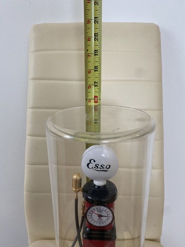 Vintage Humble Esso Exxon Gas Pump 1988 100,000 Gallon Club Exxon Rare - Picture 9 of 9