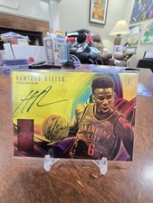 2018-19 Panini Court Kings Fresh Paint Ruby /99 Hamidou Diallo Rookie Auto RC