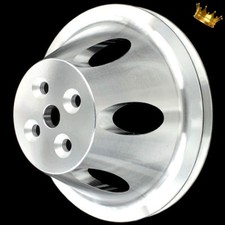 Billet Small Block Chevy Short Water Pump Pulley Fits Chevy 283 327 350 383 400