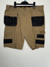 DEWALT HIGH POINT MENS, PRO-STRETCH, SLIM FIT, HOLSTER POCKET, WORK SHORTS 38W..