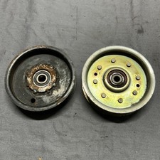 JOHN DEERE 68 RIDING LAWN MOWER 34  DECK FLAT IDLER PULLEY AM121238