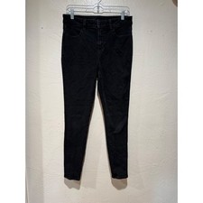 American Eagle Women 8 Black Dream Stretch High Rise Skinny Jeans Regular Fit