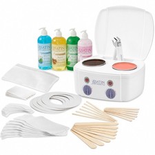 Warmer Kit Dual Professional Satin Smooth Hair Removal System 814114 Wax Hard