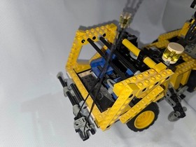 Lego Set 8438 Pneumatic Technic Crane Truck Yellow Black Retired Set~ Read