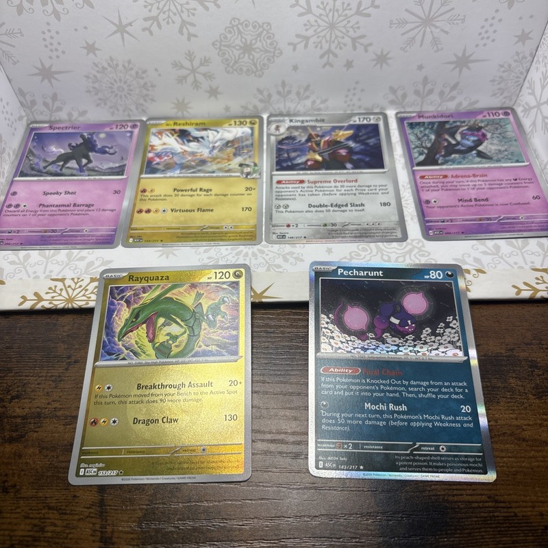 Pokemon Card Lot Of 6 Holo Rares From Ascended Heroes As Pictured