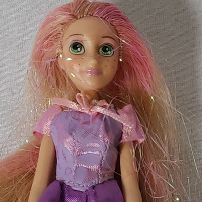 Disney Parks Mini Princess Rapunzel Doll 5.5 Inch Purple Toy Figure