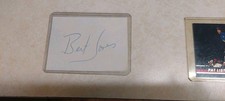 Bert Jones Autographed Index Card Colts