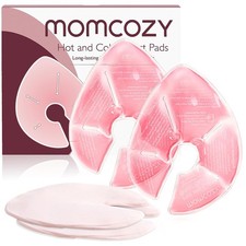 Momcozy Larger Breast Therapy Packs Hot Cold 2 Soft Covers
