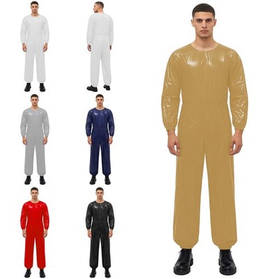 Langarm Unitard Bodysuit – Stehkragen, Fußlos, Aus Spandex/Polyester, Unisex, Für Kostüme, Sport Oder Partys, In Leuchtenden Farben, Größen S–XXL