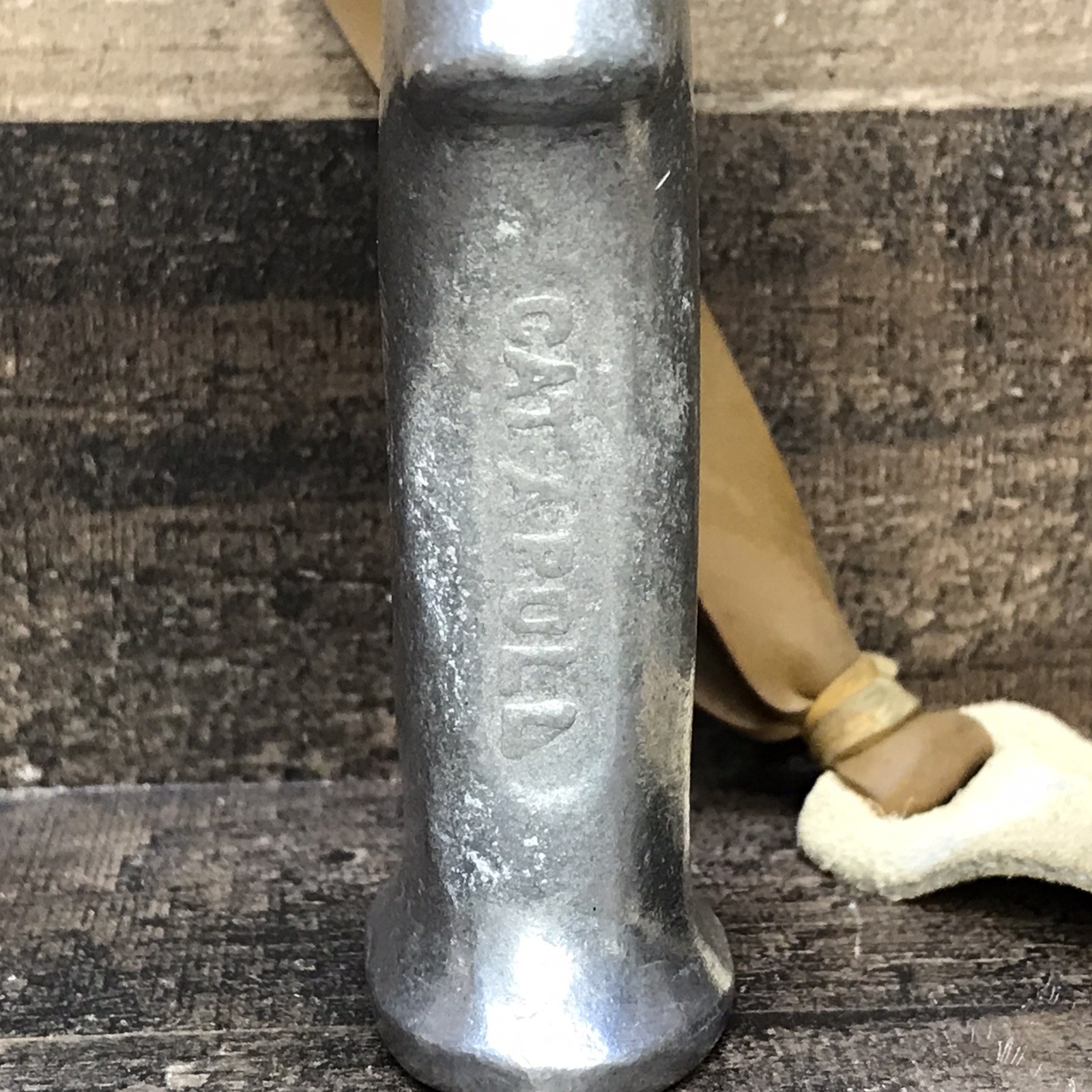 Vintage 1950's Hodge /Mulders Catapull Slingshot Cast Aluminum Frame *Pat’d 1948