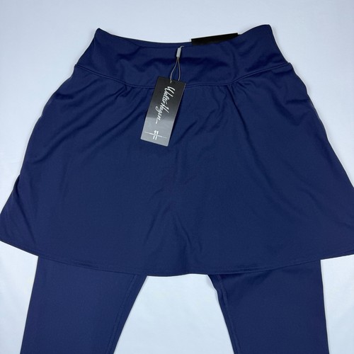 Walter Hagen Womens Performance Skegging Navy Skirted Leggings S WGH15412 NEW - Photo 2/9