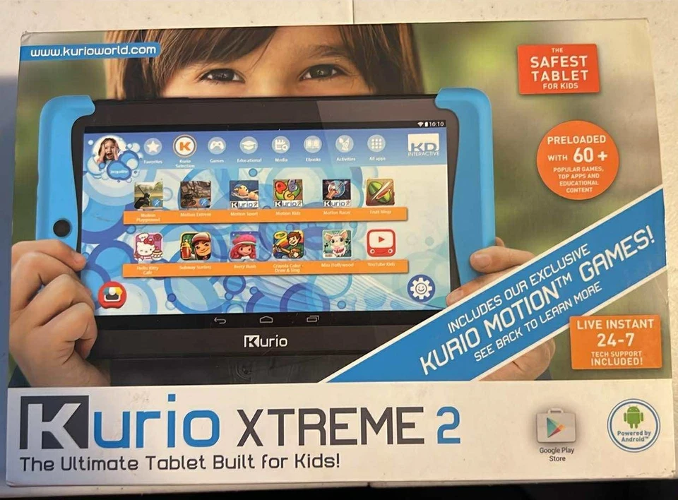 Kurio Extreme 2 Tablet ,Safe For Kids, W/ Disney Learning Apps Special Edition - Image 2 of 3
