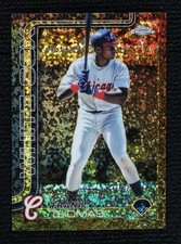 2025 Gilded Collection Gold Mini-Diamond Refractor 34/50 Frank Thomas HOF 1az7
