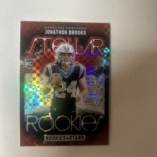 2024 Panini Rookies & Stars - Stellar Rookies Jonathon Brooks #SR-JBS Red Plaid 