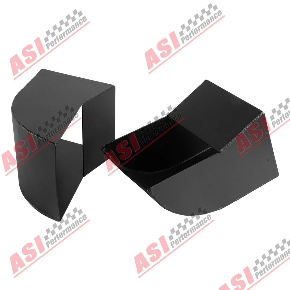 2x Aluminum Ram Air Boxes For 85-92 Chevrolet Camaro Z28 RS Iroc-Z 305, 350 Foto 3 de 4