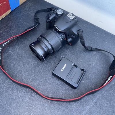 Canon EOS Rebel T1i 15MP DSLR Camera w/ 18-55mm Lens  & Charger