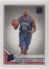 2019 Panini Clearly Donruss Rated Blue 29/99 Mfiondu Kabengele #75 Rookie RC x3x