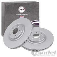 2X A.B.S. Bremsscheiben 345Mm Vorne Passend FüR MERCEDES-BENZ C-KLASSE CLK
