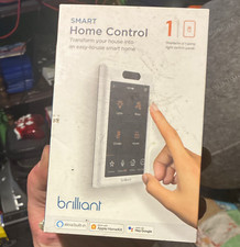 Brilliant Smart Home Control 1-Switch Panel W...