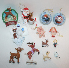 Lot Of 13 Rudolph Island Of Misfit Toys Small Figurine Ornaments 1.5"-4" H Lot 2