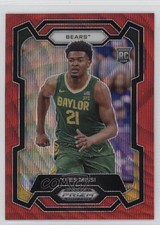 2024-25 Panini Prizm Draft Picks Red Wave Prizm Yves Missi #54 1qy