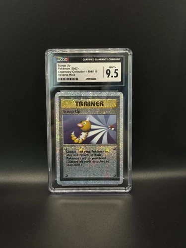 Scoop Up 104/110 Legendary Collection Reverse Holo CGC 9.5