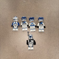 LEGO Star Wars 501st Clone Troopers 4x  Captain Rex 1x