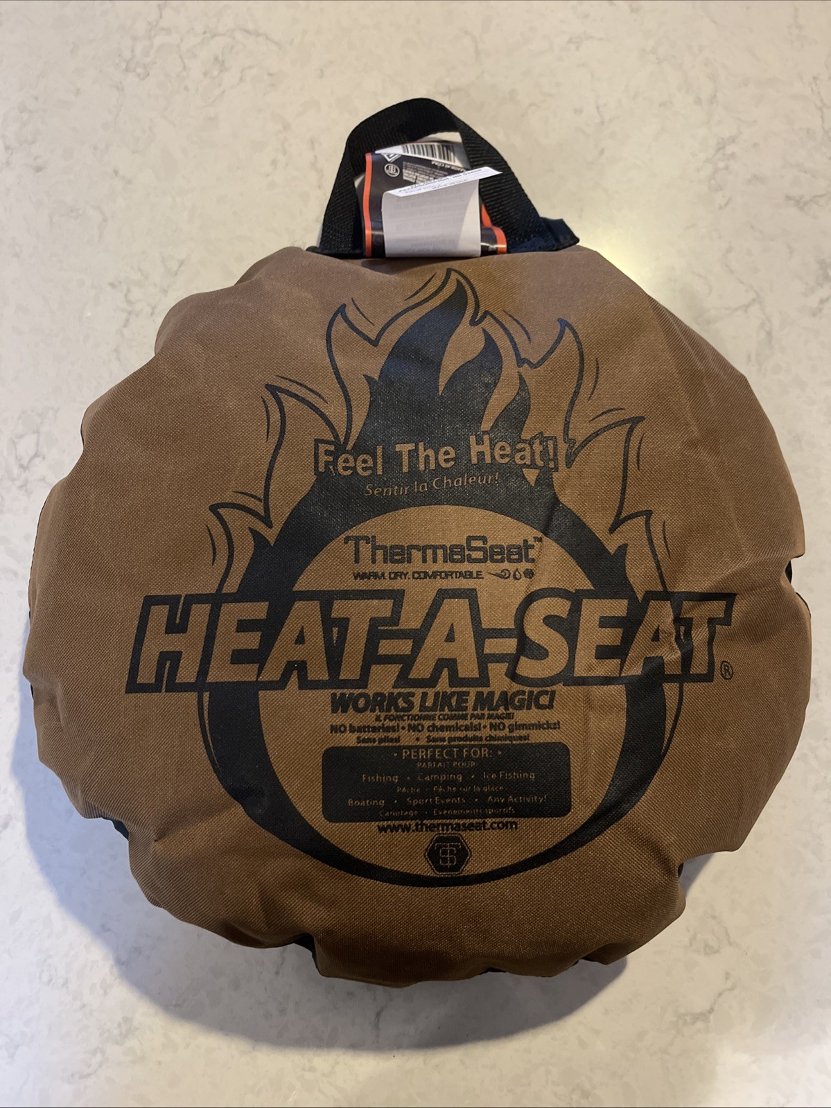 ThermaSeat HEAT-A-SEAT Insulated Seat Cushion – New – Hot Seat Pad