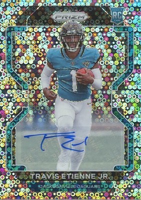 Travis Etienne Jr. 2021 Prizm Disco Auto Autograph Rookie