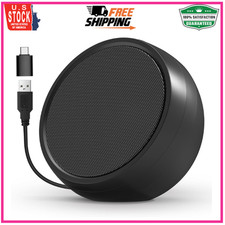 USB Computer Speaker for Laptop, PC, External Speakers Desktop Black