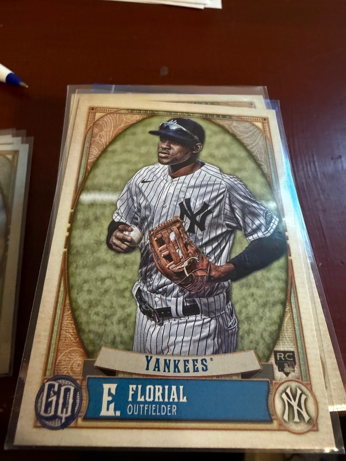 2021 Topps Gypsy Queen #243 Estevan Florial RC New York Yankees