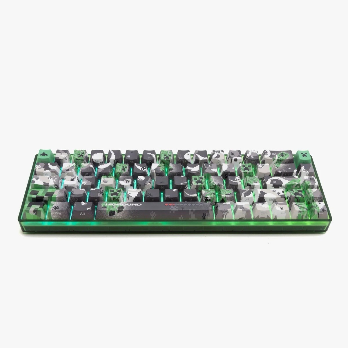 HG x Minecraft Basecamp 65 Keyboard - Creeper | eBay