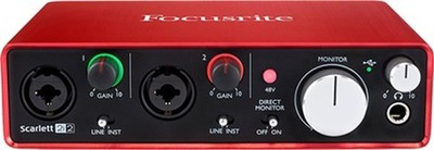 Focusrite Scarlett 2i2 Studio (2nd Gen) Audio Interface