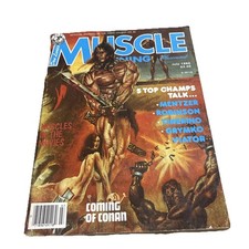 Dan Lurie’s Muscle Training July 1980 Illustrated Arnold Coming of Conan Good