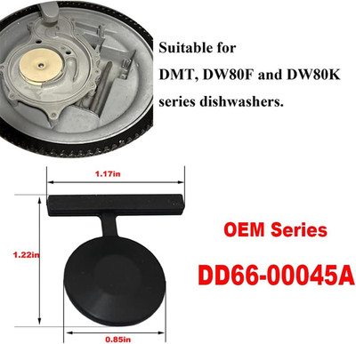 DD66-00045A for Samsung Dishwasher Parts Vane-Check Drain Sump Vane Check Sink C
