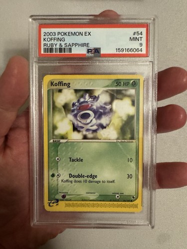 Koffing graded PSA 9 for sale on eBay
