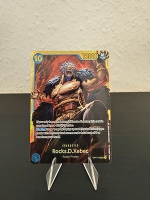 Rocks D. Xebec OP17-118 OP-17 SEC Holo English One Piece Card Gam