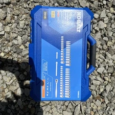 Kobalt 55-Piece Standard (SAE) and Metric Polished Chrome Mechanics Tool Set NEW