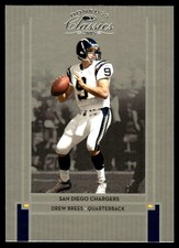 Drew Brees 2005 Donruss Classics #79 Chargers NFL READ FREE SHIP AutographDen