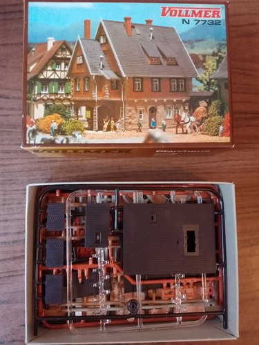 Maquette Vollmer N 7732 – Grande Maison De Campagne/ferme – Échelle N – Neuve