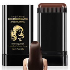 Hair Color Stick, 2 in 1 Instant Dye, Hair Dye Stick, Safe Portable Color Touch-