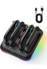 Image of Charging Dock for Nintendo Switch 2, 4-Slot Magnetic Controller Charger