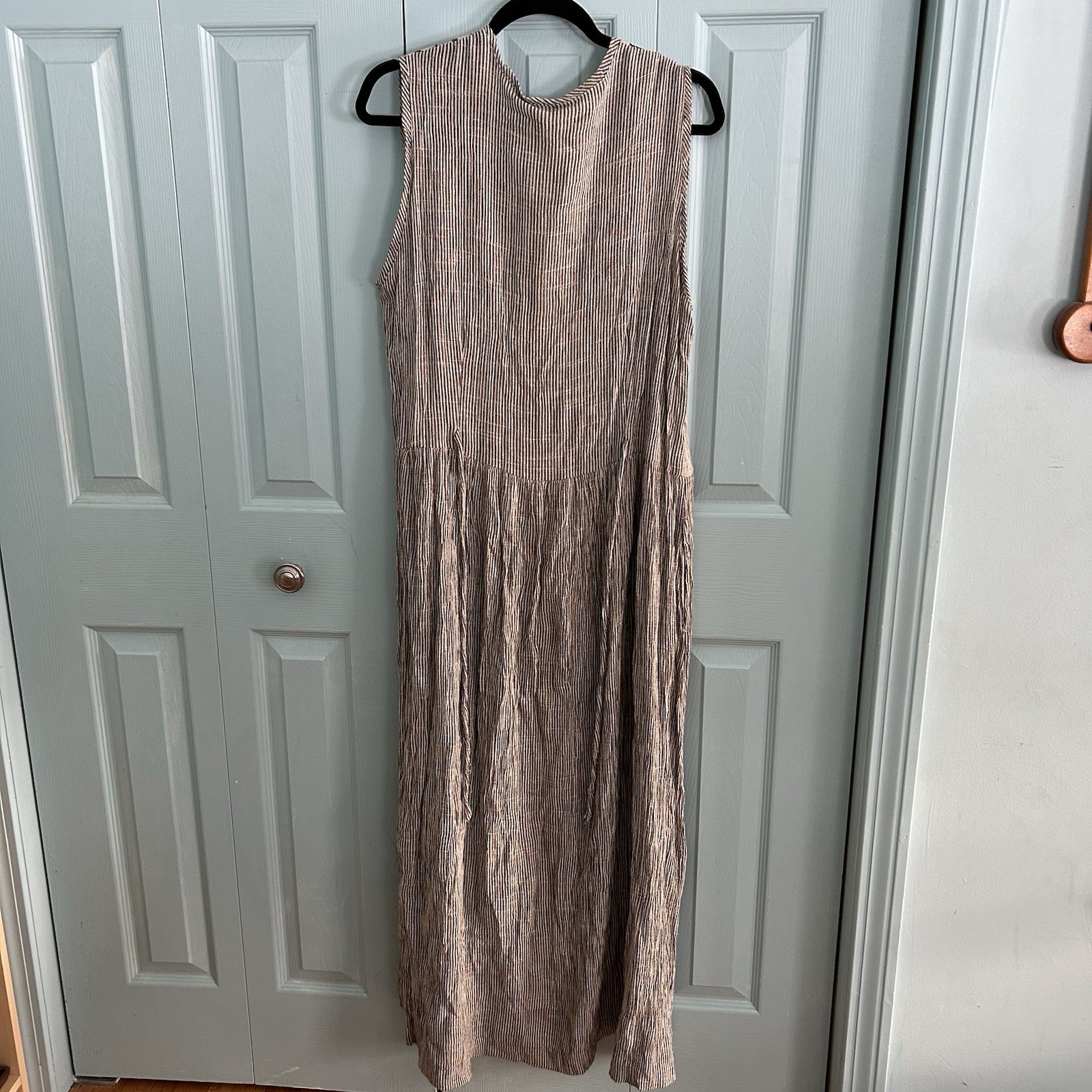 Kindred Spirit Boho Patchwork Button Front Sleeve… - image 11