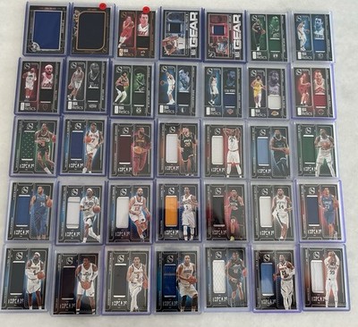 2024-25 Silhouette Threads Relics Gear Finals Game Used GU Jersey Lot (35) RARE