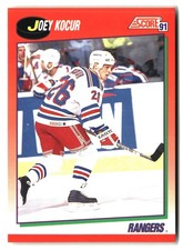 1991-92 Score Canadian English #92 Joey Kocur