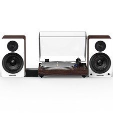 Fluance RT85 Vinyl Turntable, PA10 Preamp, Ai61 Powered 6.5" Bookshelf Speakers