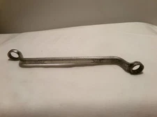 Vintage Indestro No. 730 Box Wrench  1/2 x 9/16