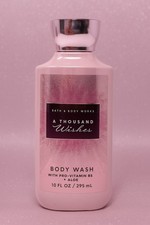    Bath  Body Works A Thousand Wishes Shower Gel 10oz Aloe  B5 NEW
