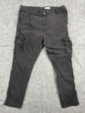 Wrangler Men's Regular Taper Black Cargo Pants Outdoors/Utility/Work Size 40x32